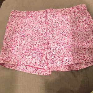 Michael Kors shorts size 12 Pink and white floral print